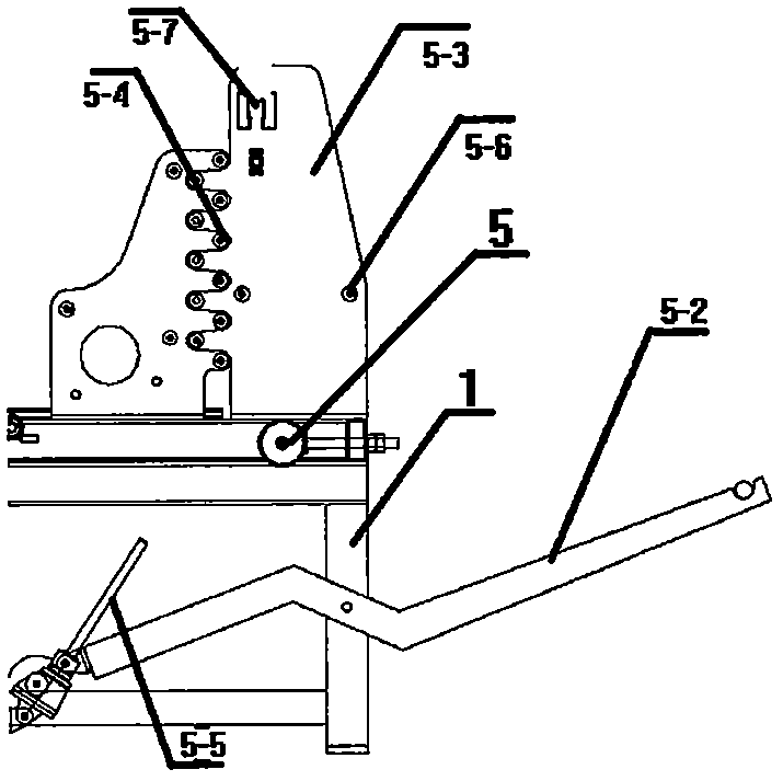 Cloth cutting machine for shoemaking