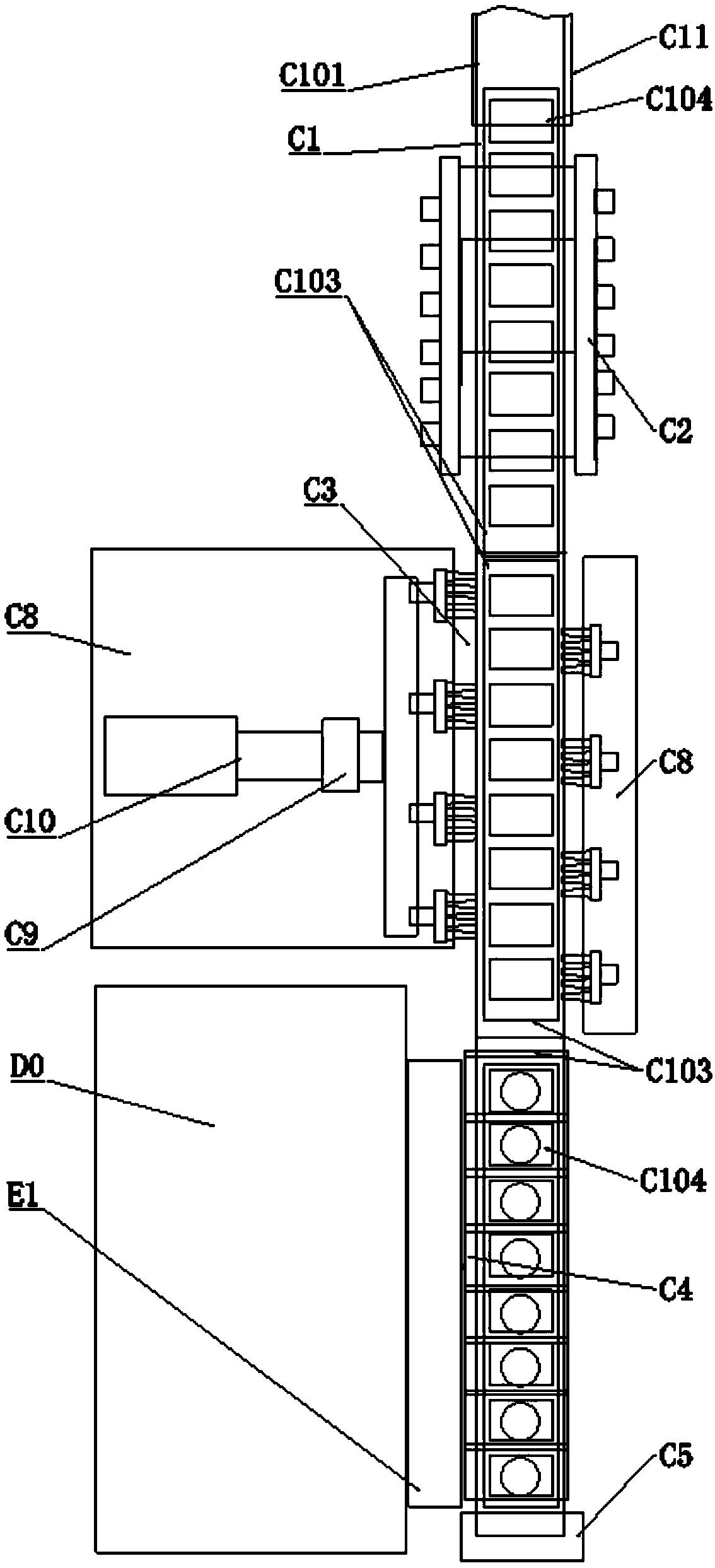 Automatic assembly machine for precise filter