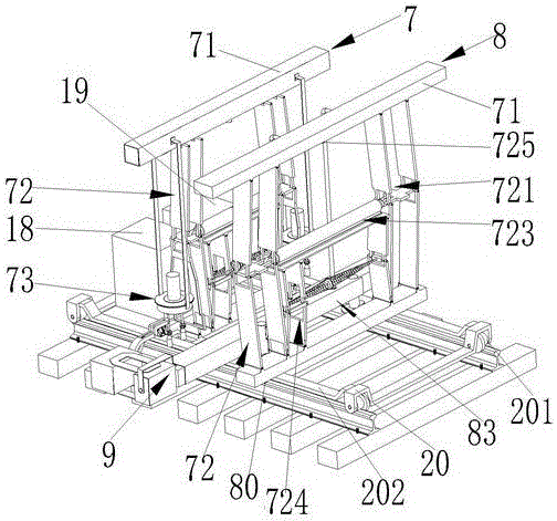 Automatic machine for sleeper replacement