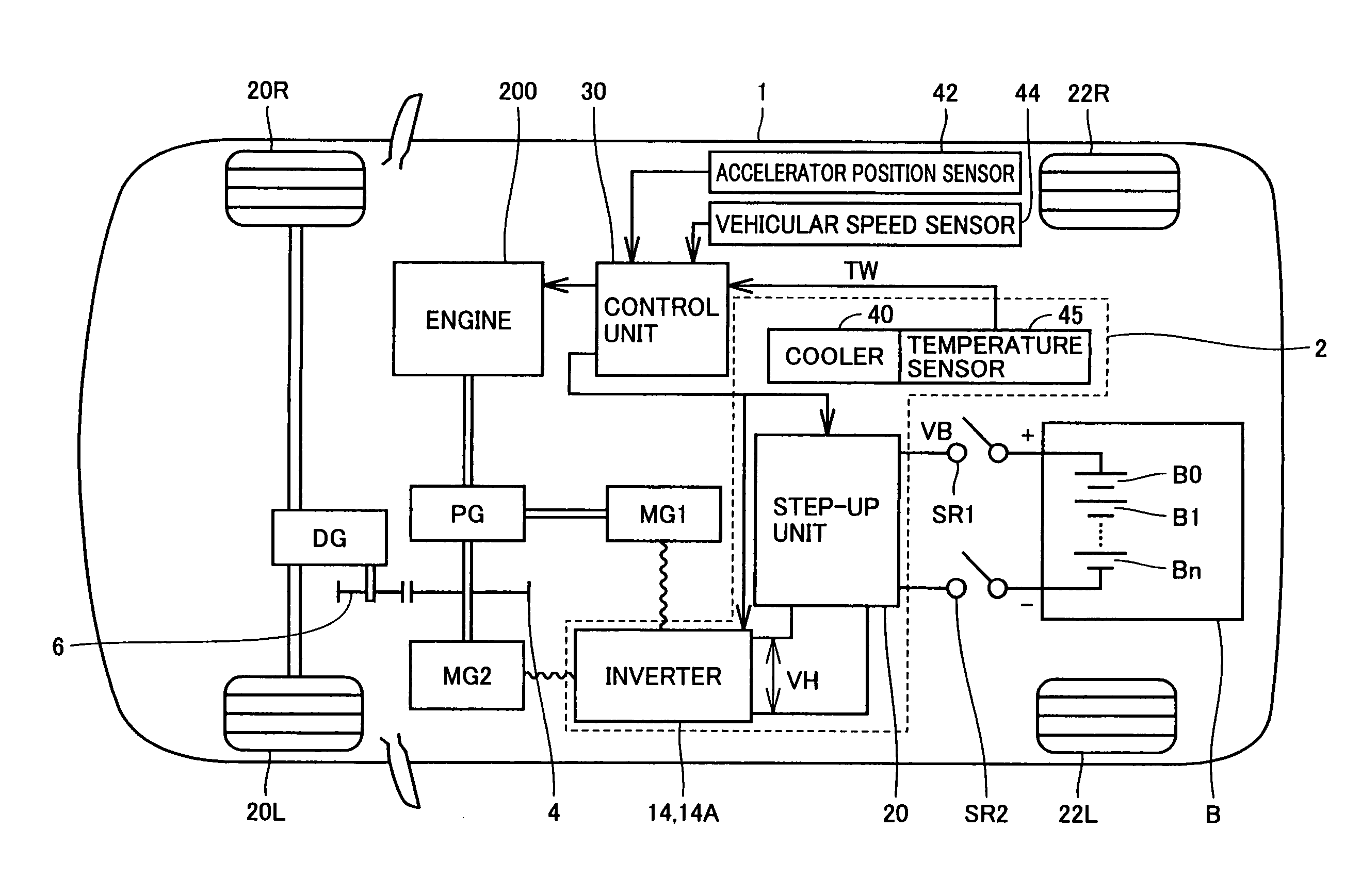 Control apparatus for load device, and vehicle