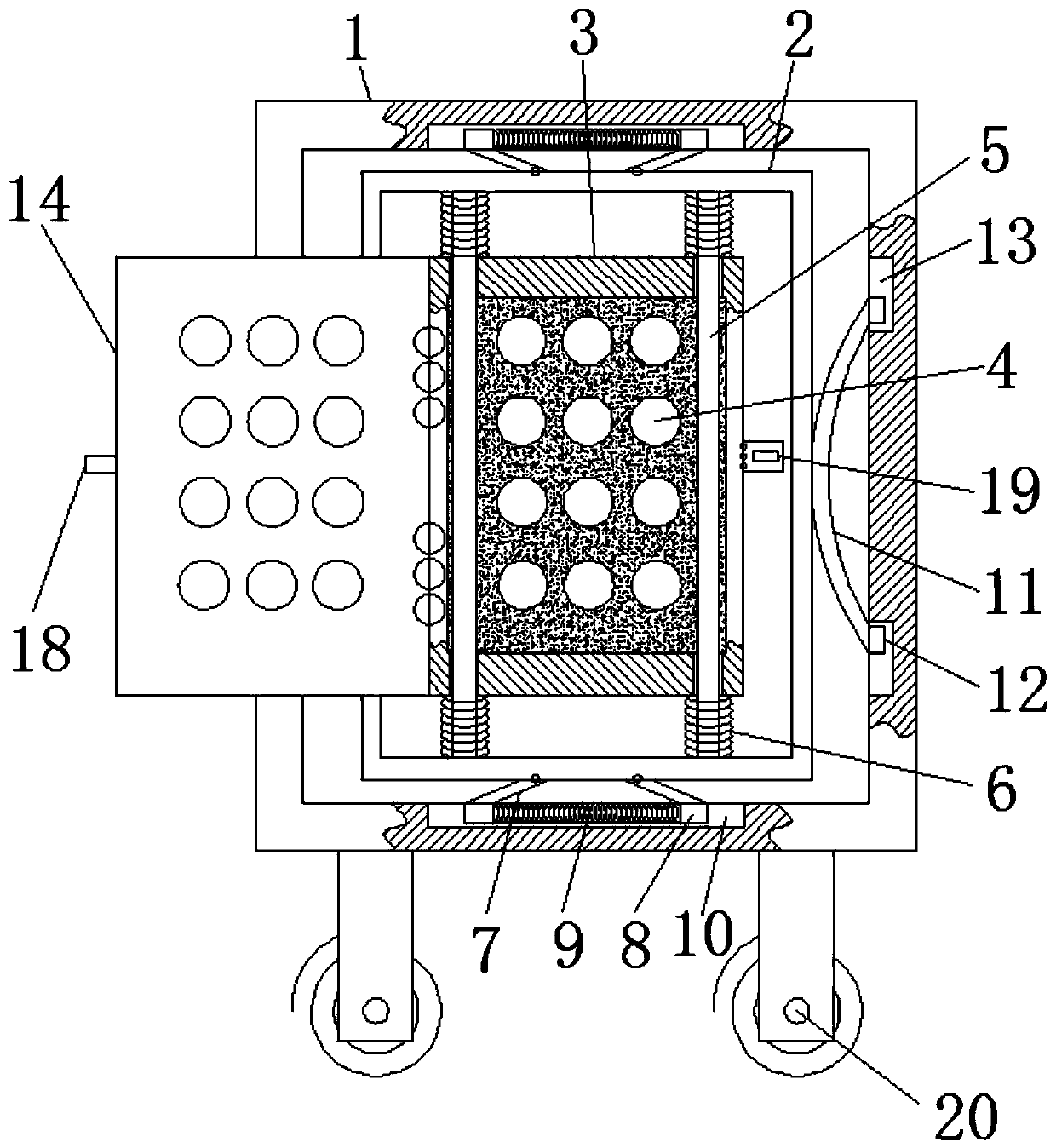 Anti-falling device for electronic products