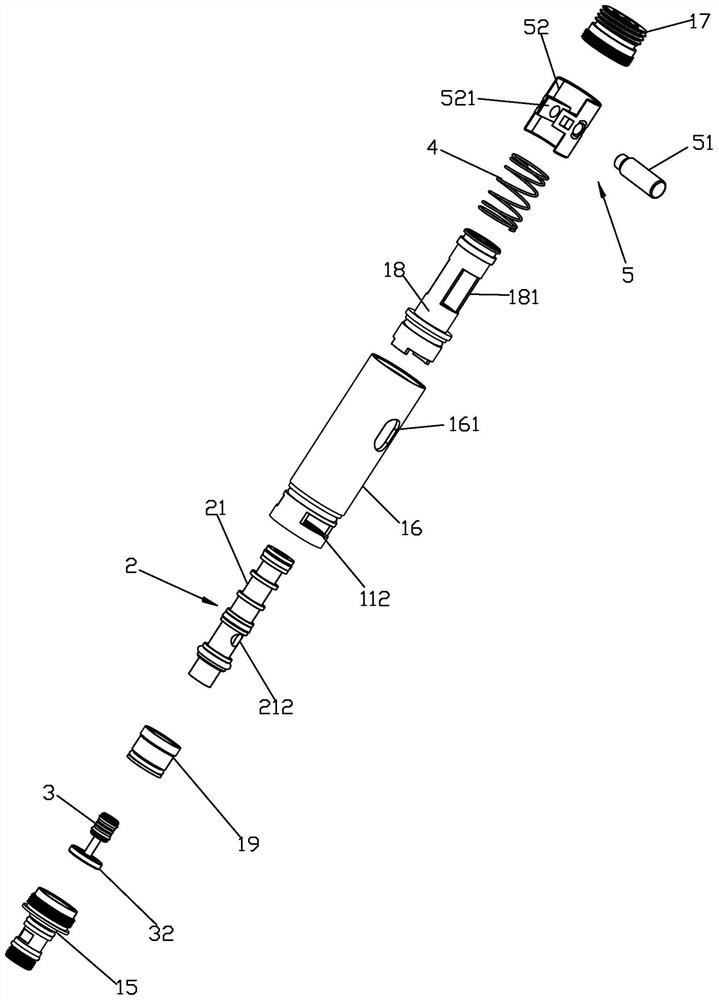 Waterway sliding switching device and water outlet device