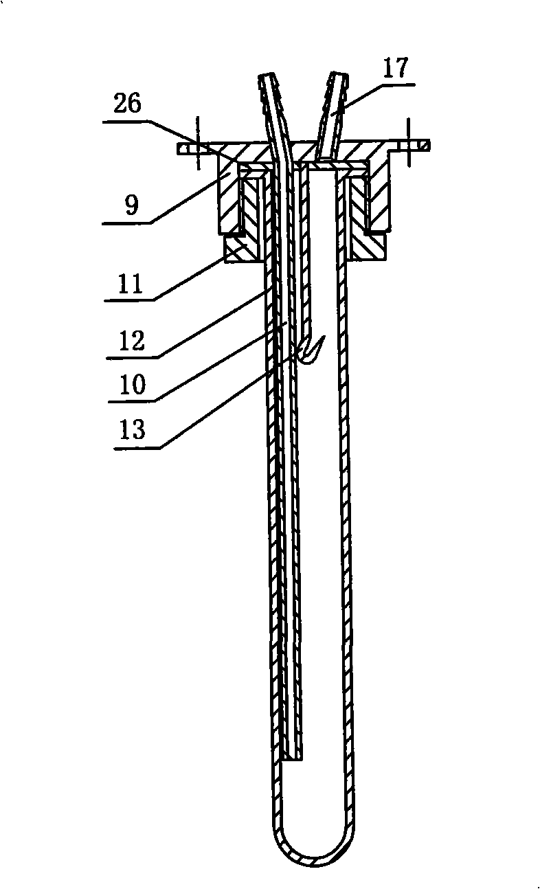 Explosive stability nitrous oxides concentration detection device