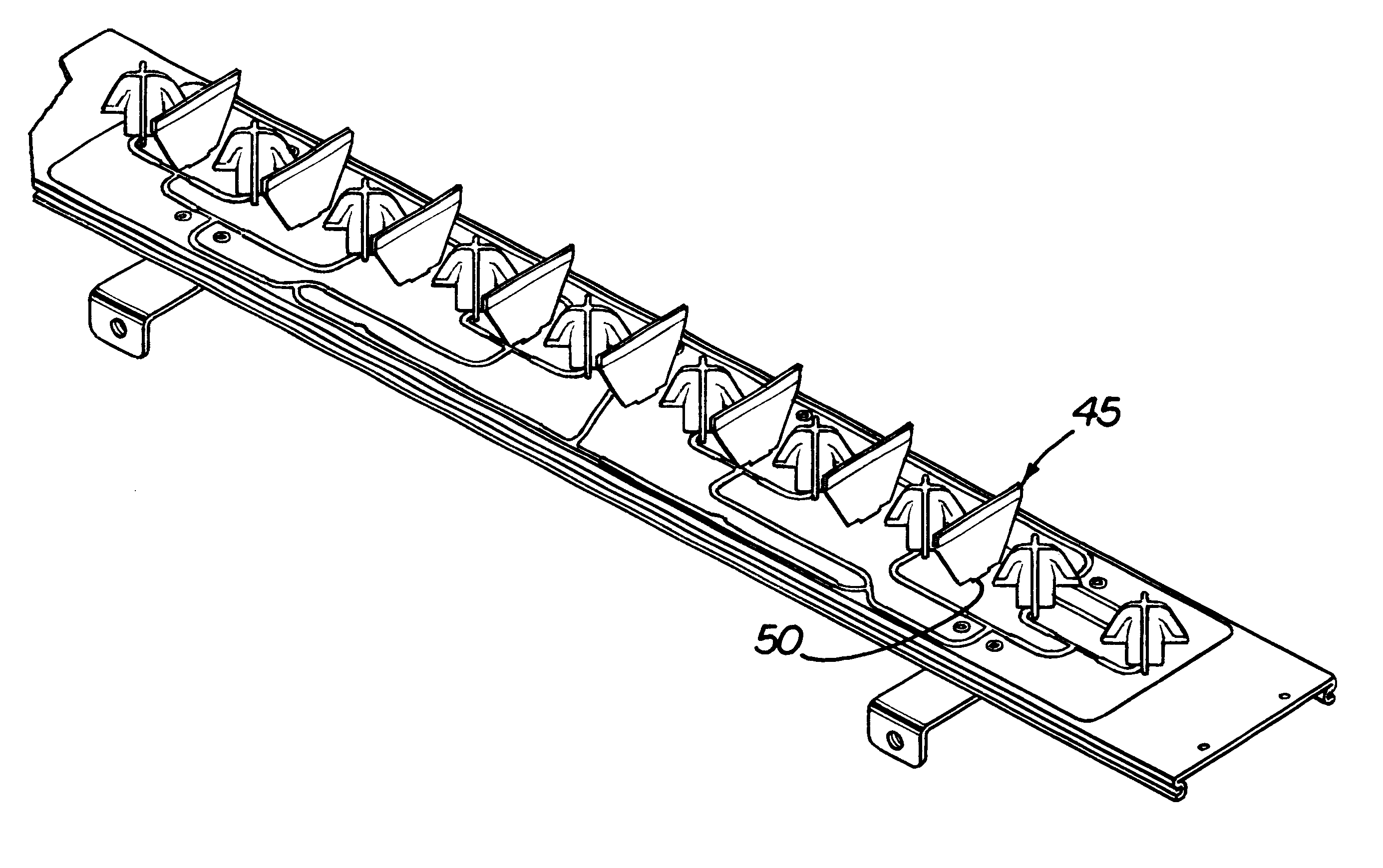 Radio frequency isolation card