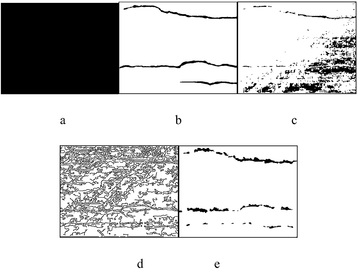 Rock core fracture extraction method and system