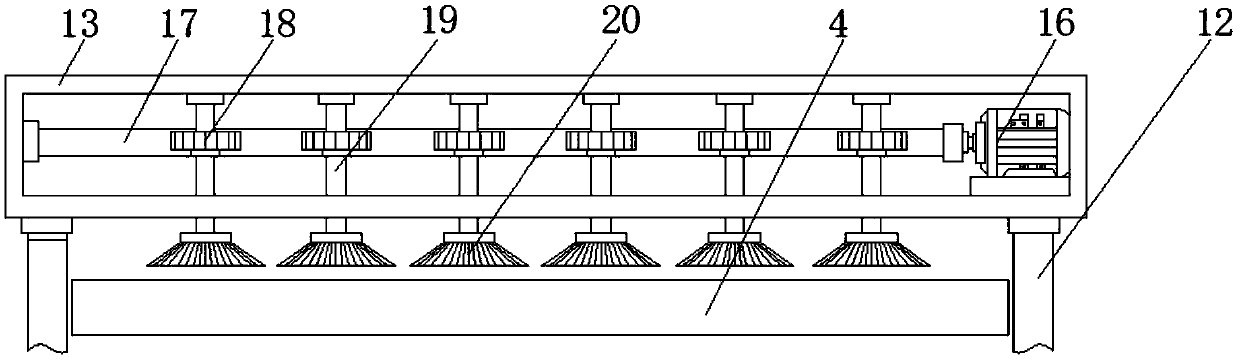 Solar device having dust removal function