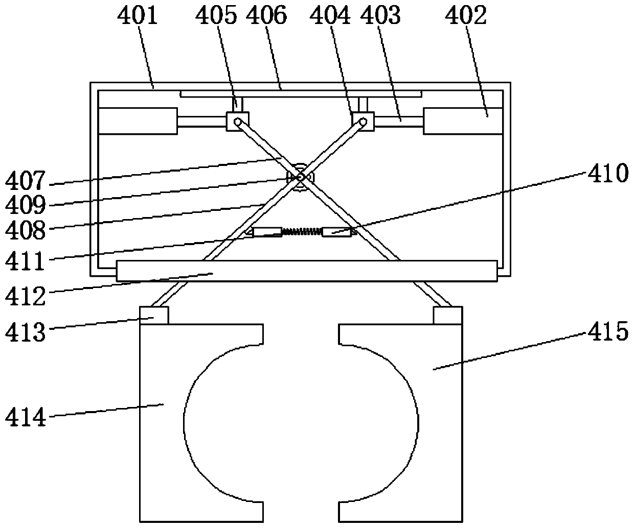 An electric heating pipe conveying device for a water heater