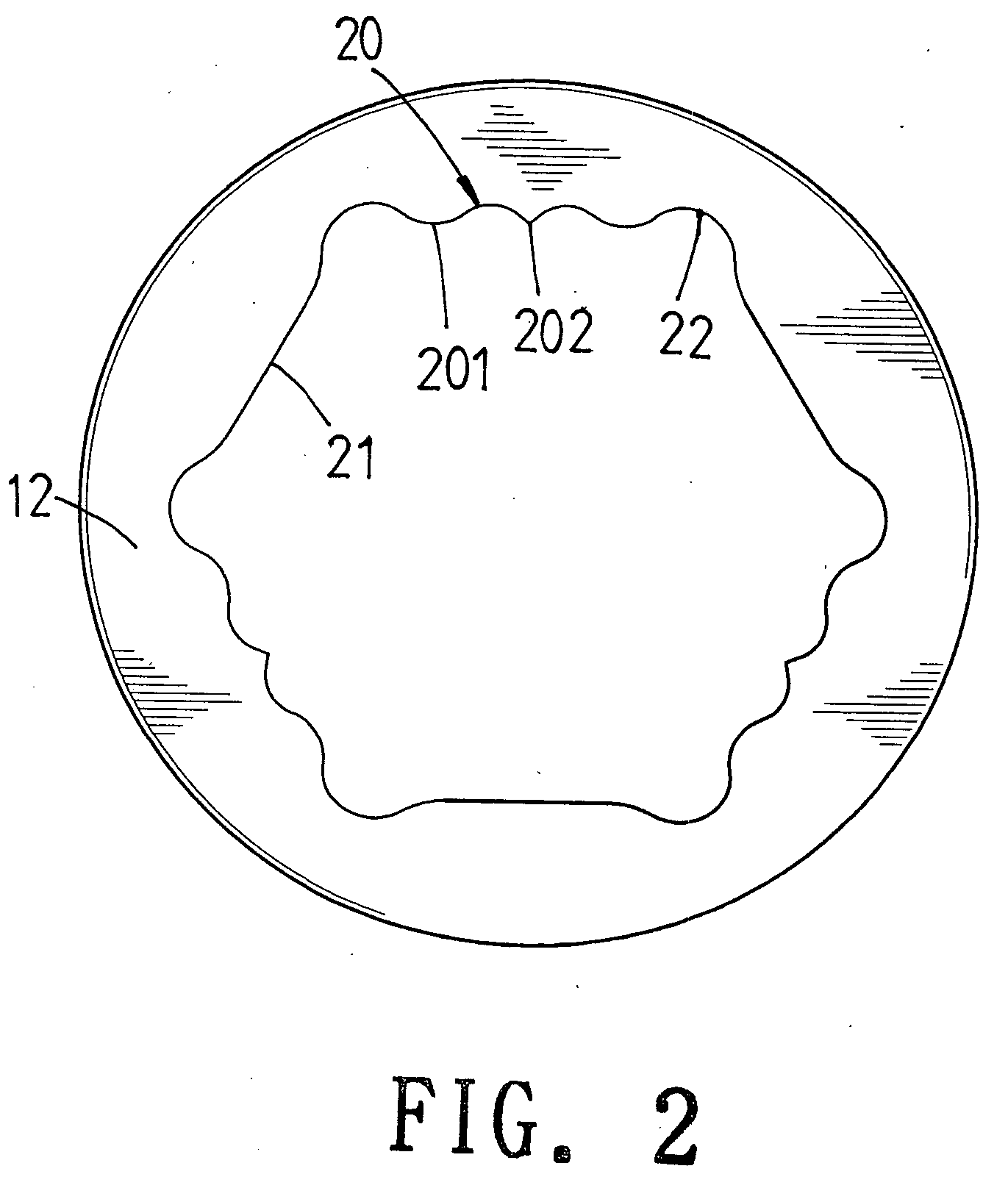 Clamping device for providing high twisting forces and low damage to screw device