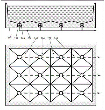 Bottom sediment monitoring system for culture ponds