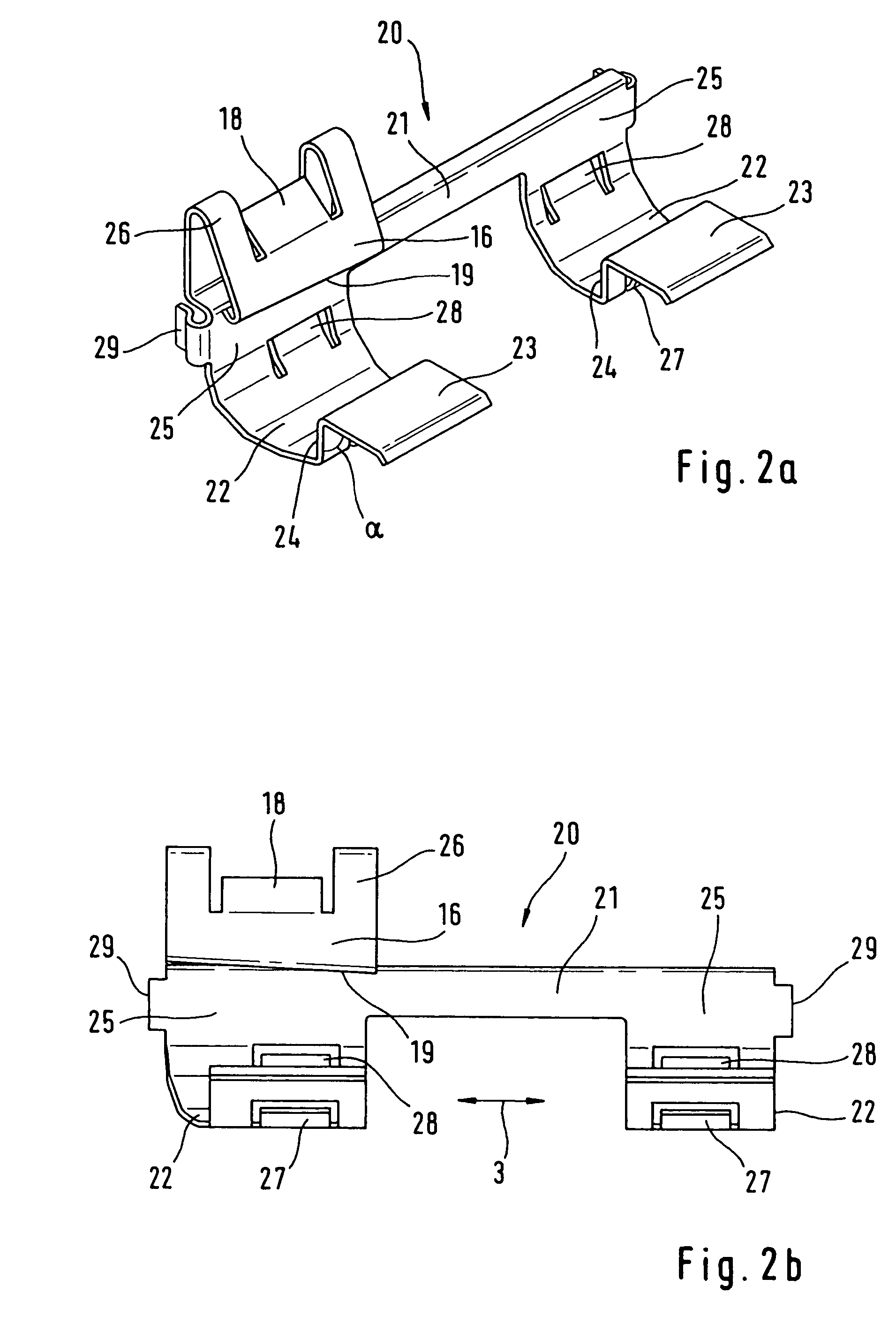 Brake holder for a floating-caliper disk brake with a brake pad guide spring