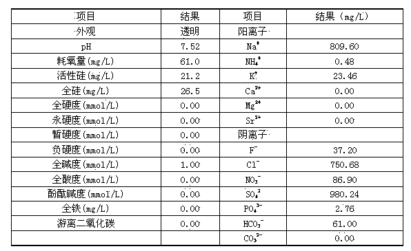 Treatment method for recycling power plant circulating water sewage