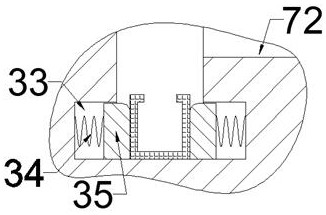 Universal mechanical connection and spinning fixing device for aluminum squares