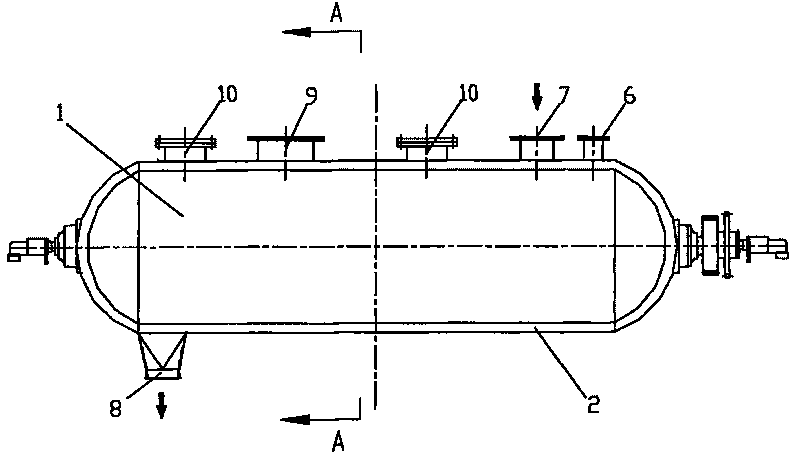 Pressurized blade dryer