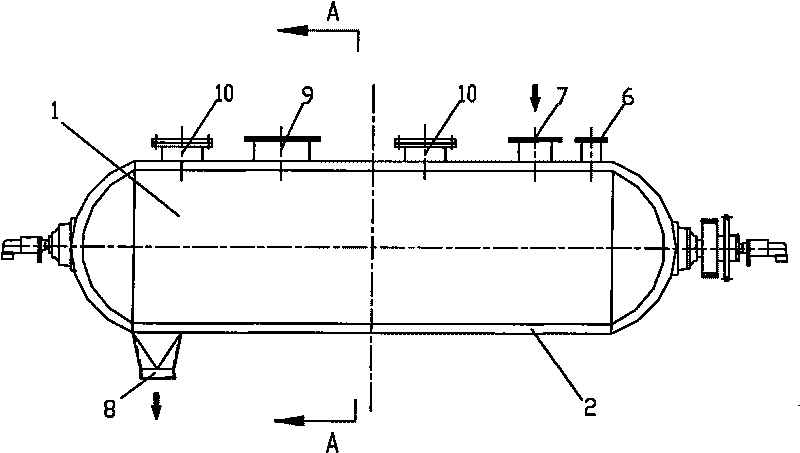 Pressurized blade dryer