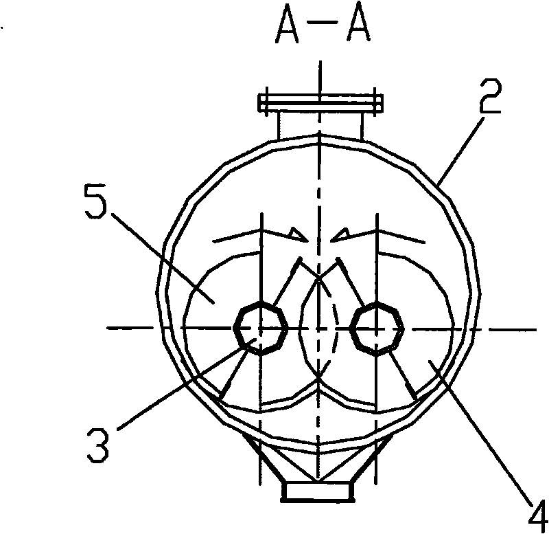 Pressurized blade dryer