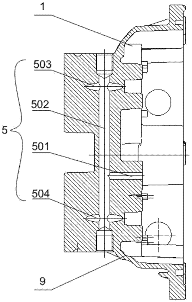 Engine and air cylinder head cover thereof