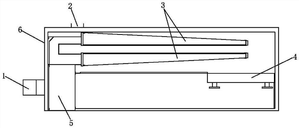 A kind of tenter heat setting machine oven structure optimization method