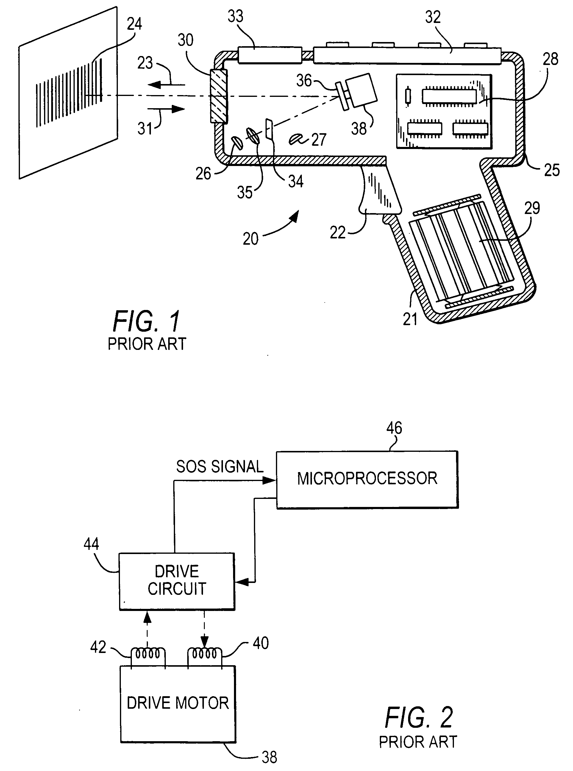 Monitoring light beam position in electro-optical readers and image projectors