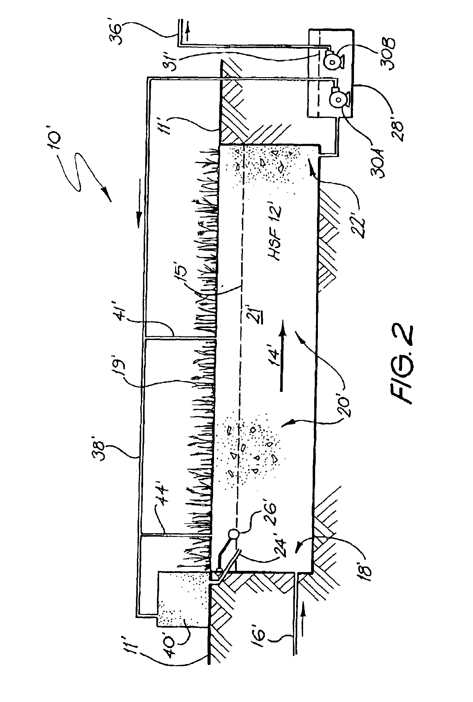 Polluted water treatment system