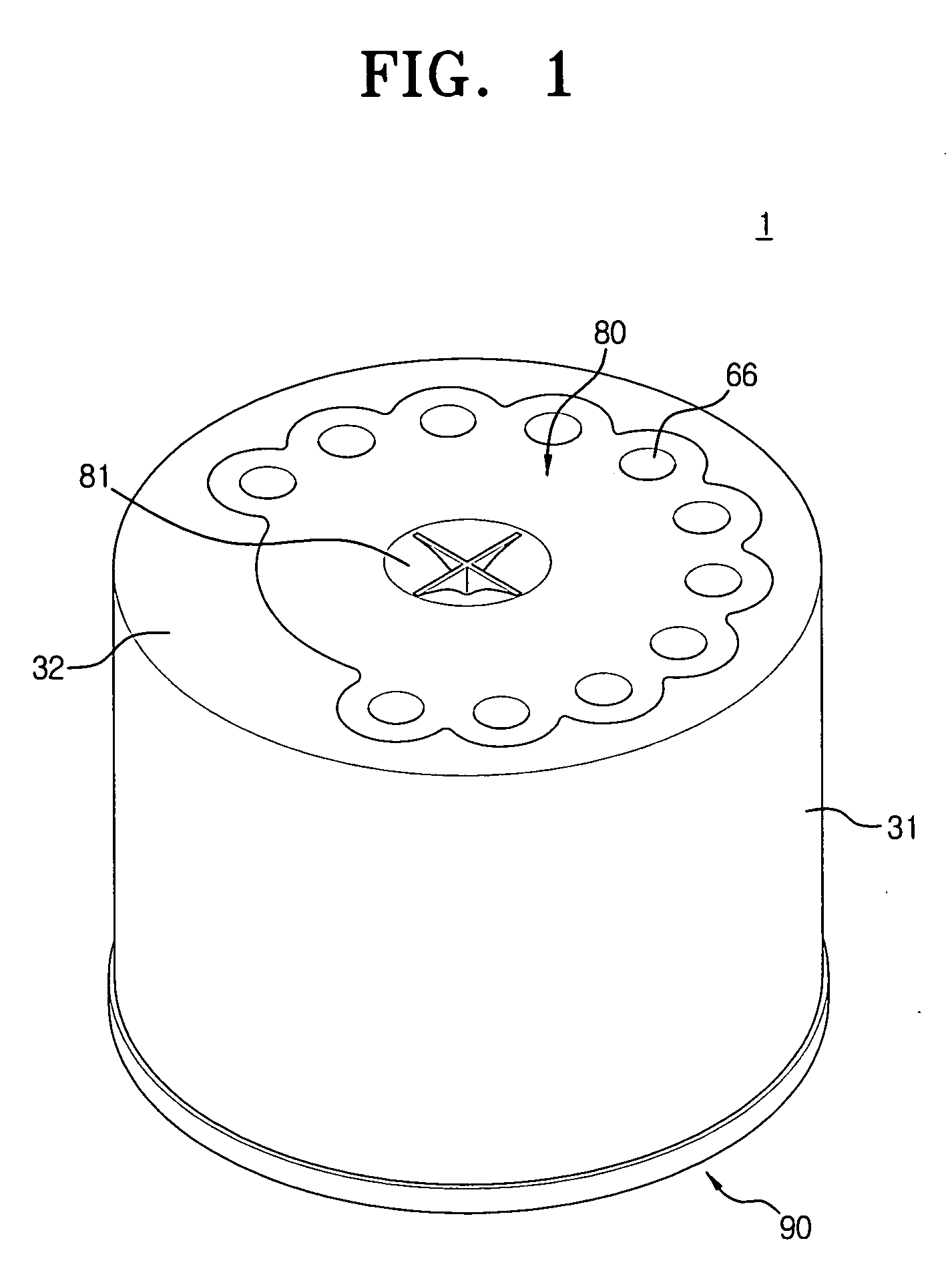 Multi-cyclone dust collector for vacuum cleaner