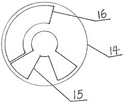 Special faucet to improve the safety of the heating heat exchanger