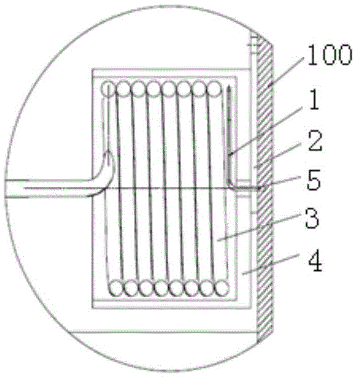 Capsule expansion detection device and detection method used in capsule expansion anchor