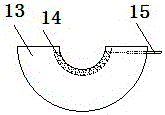 Fancy spiral electronic waste pyrolysis device