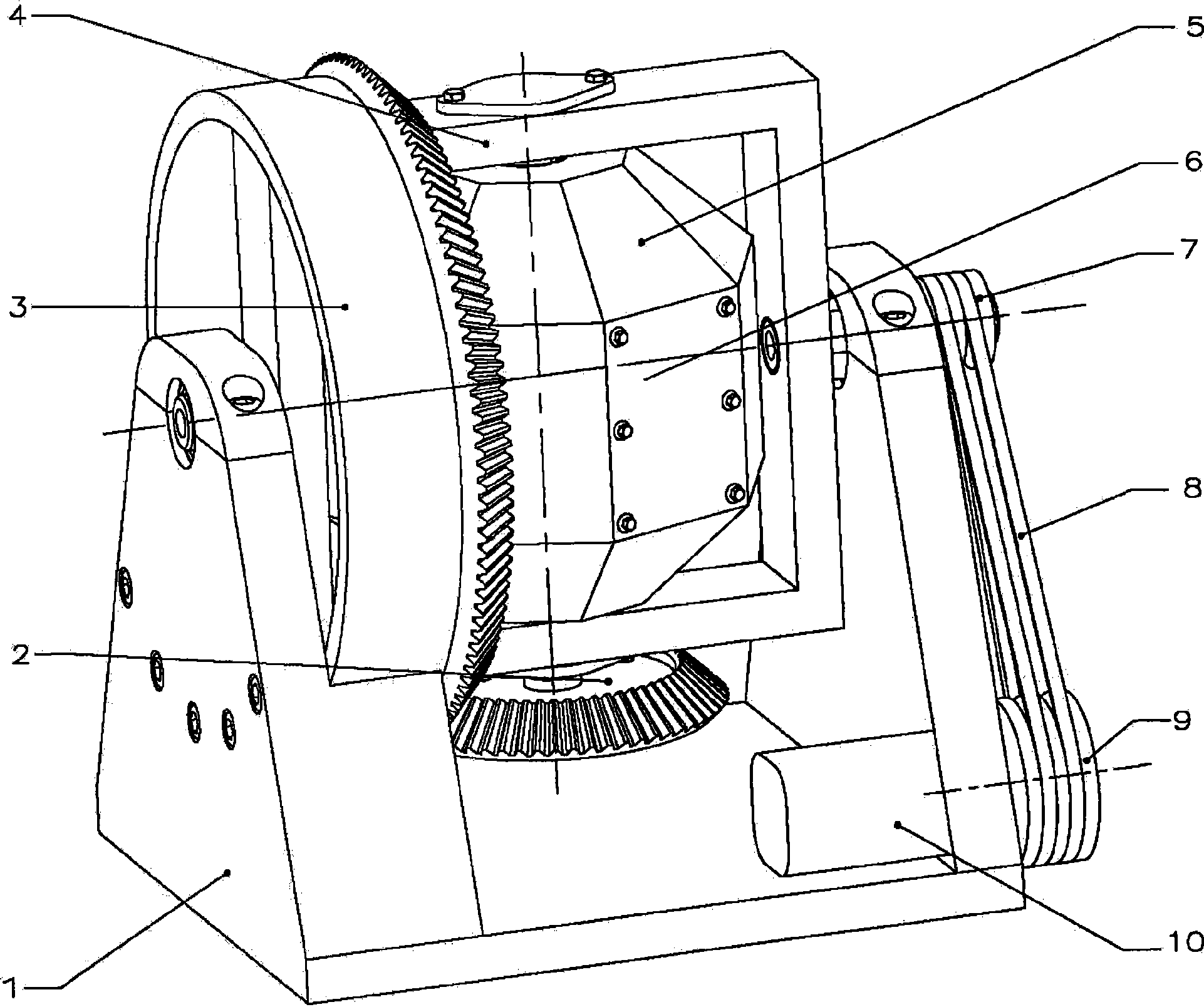 Automatic peeling machine of potato