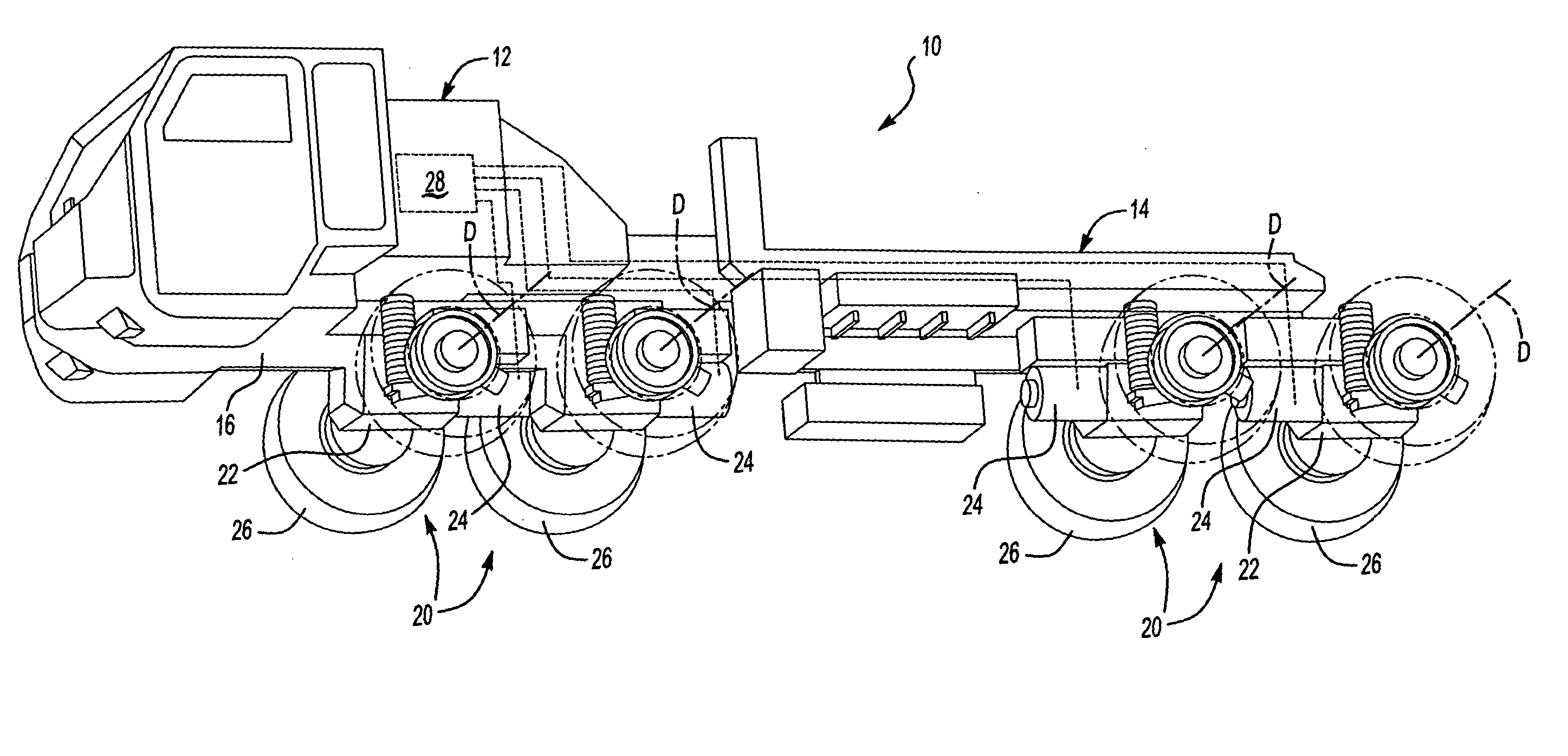 Axle assembly with parallel mounted electric motors