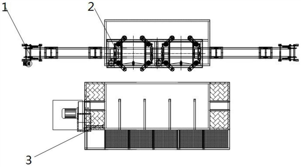 An automatic spraying equipment