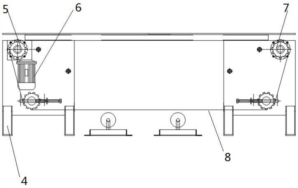 An automatic spraying equipment