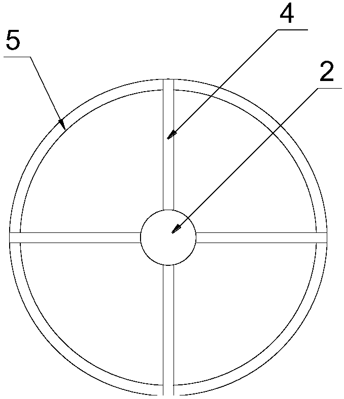 Stirring machine capable of preventing materials from adhering to wall