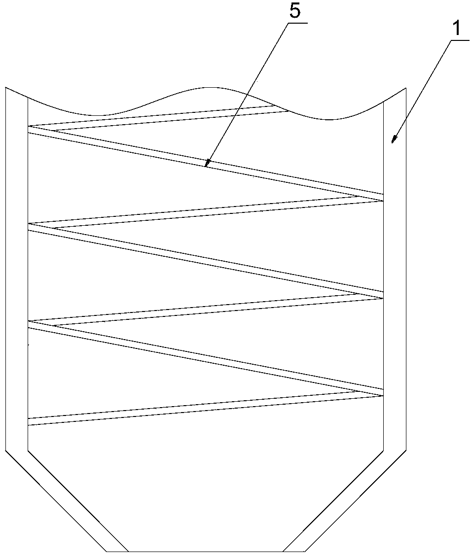 Stirring machine capable of preventing materials from adhering to wall