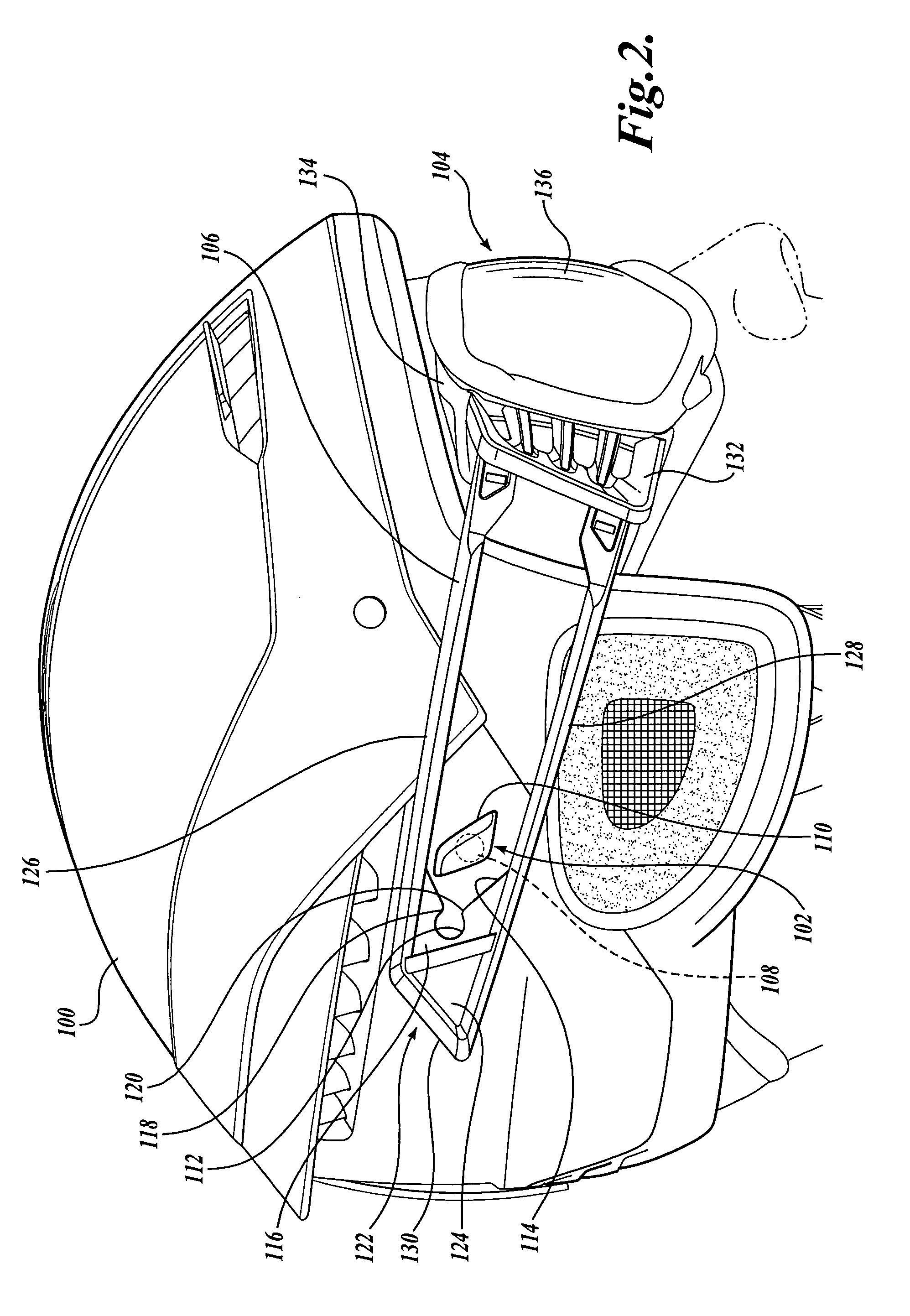 Banded goggles for a winter sports helmet