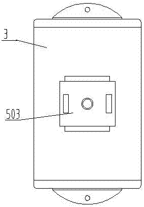 Self-braking support moving trolley