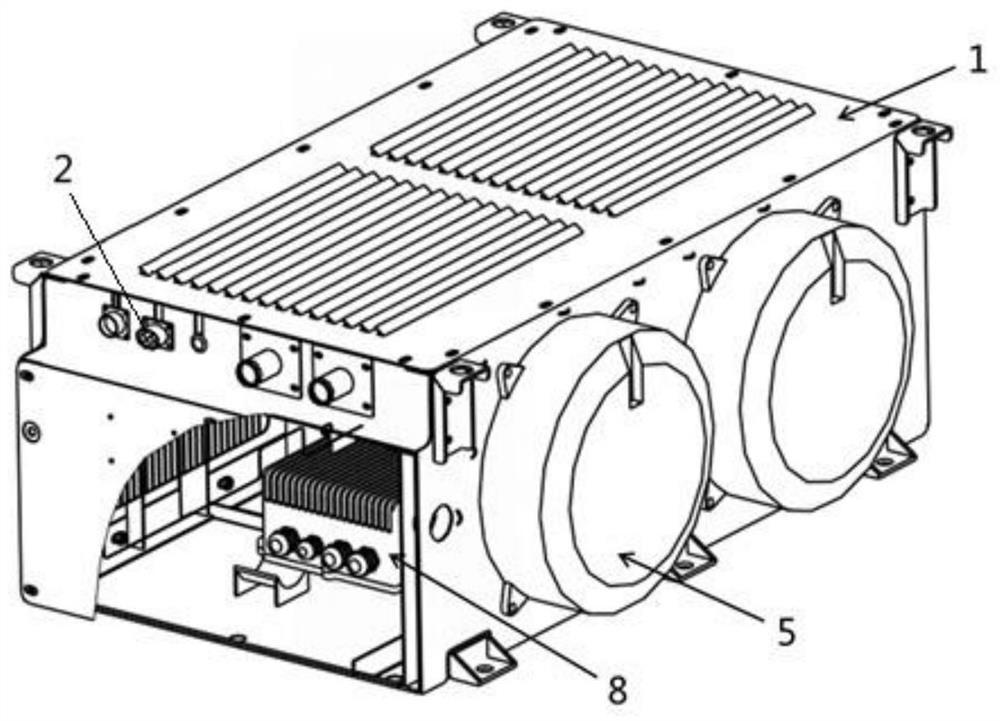 Degassing device and method for battery thermal management system of pure electric vehicle