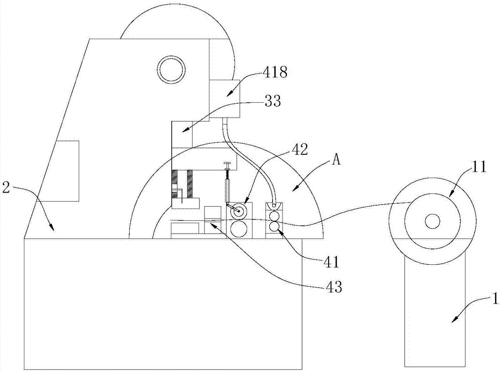 Stamping equipment for medicine bottle cap