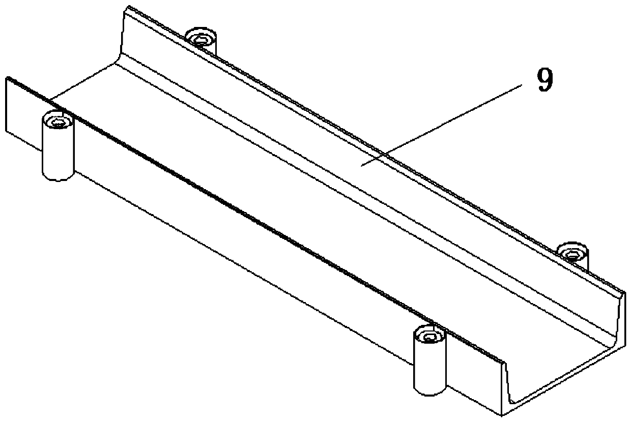 Concrete block masonry component fabricated construction method and construction device