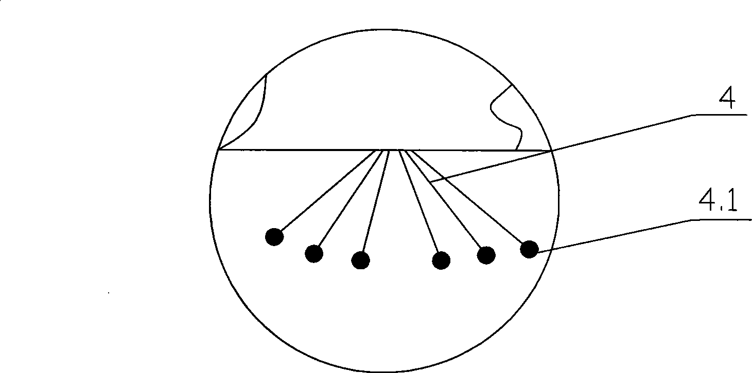 Complete fibre vehicle foot pad and method for producing the same