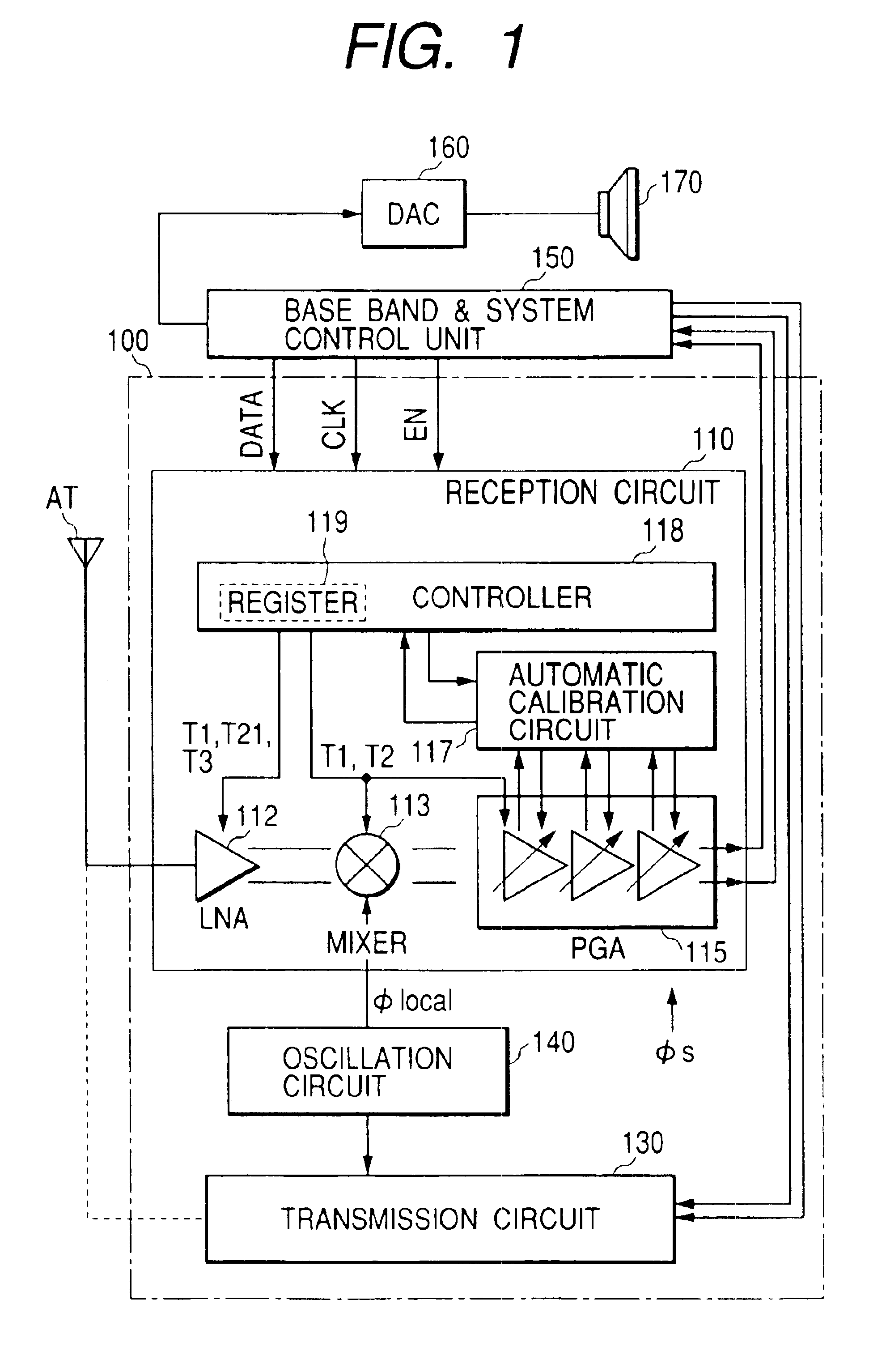 Signal processing semiconductor integrated circuit device and wireless communication system