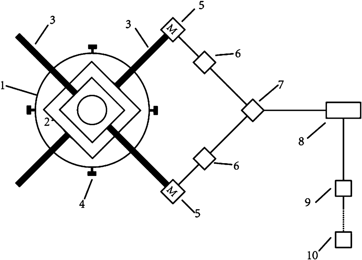 A laser optical path correction device and method for CO2 laser cutting and engraving machine