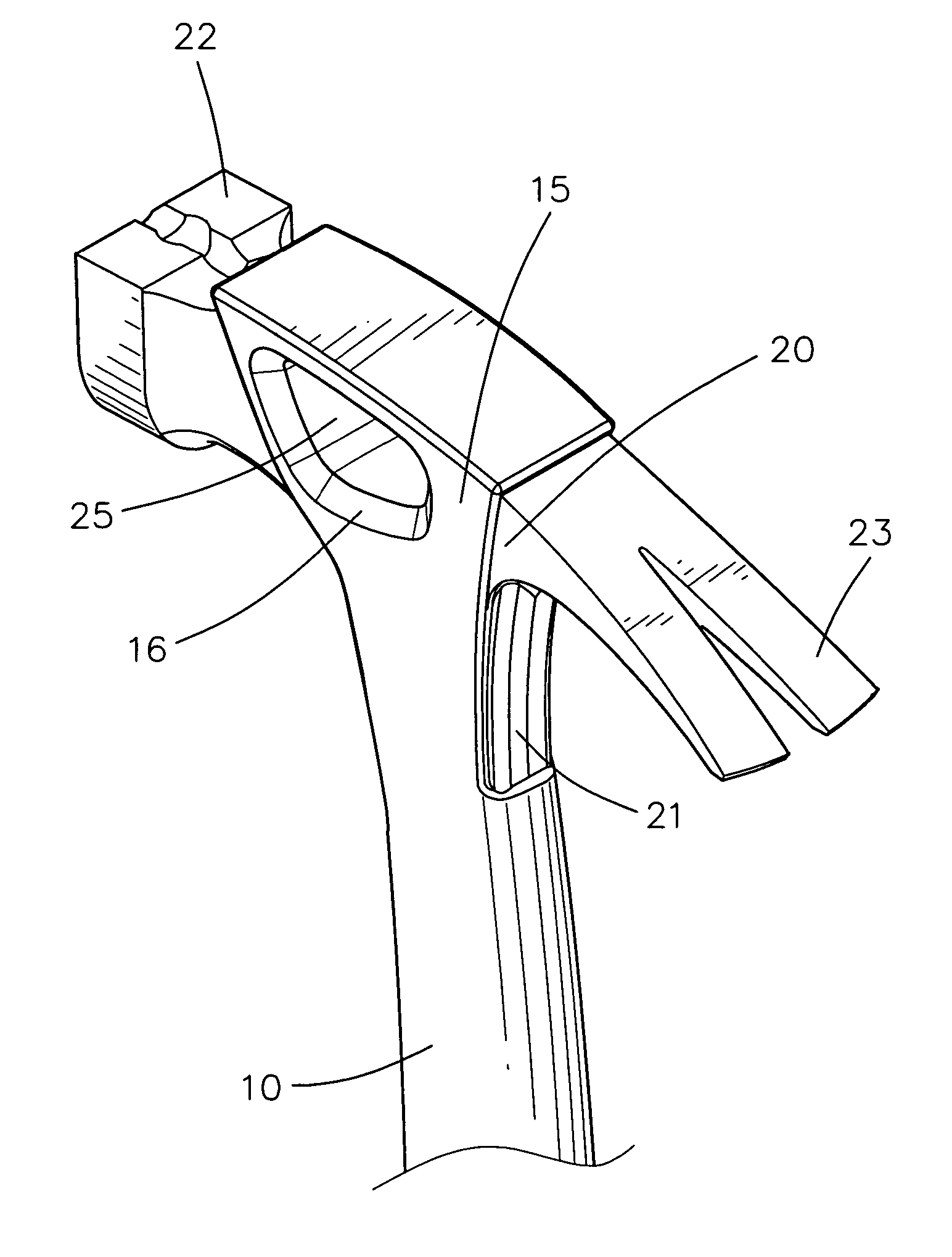 Hammer having enhanced strength