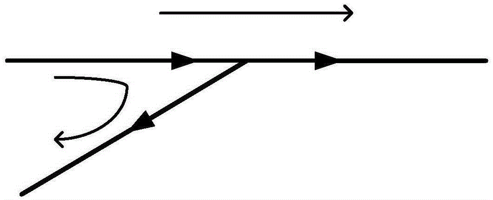 Test device for flow performance characteristics of three-way intake and exhaust pipes of internal combustion engines