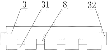 Improved structure of clamping device based on compressing wood of different sizes