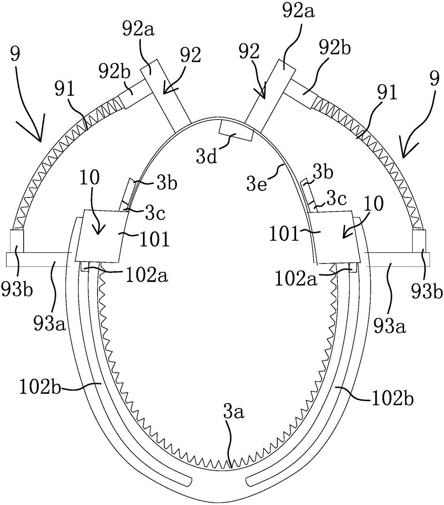 Bracelet with timing shrinkage function