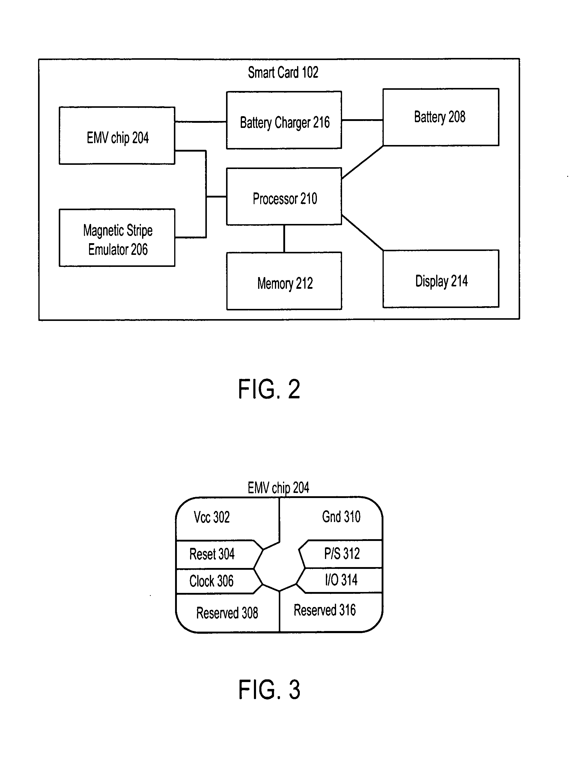 Smart card battery charging during card use