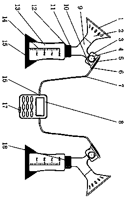 Guiding device for female breast-feeding