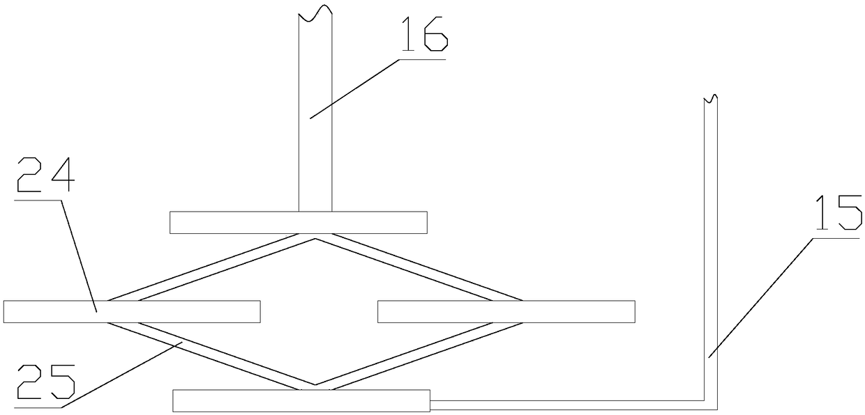 Safe type lightning rod grounding device