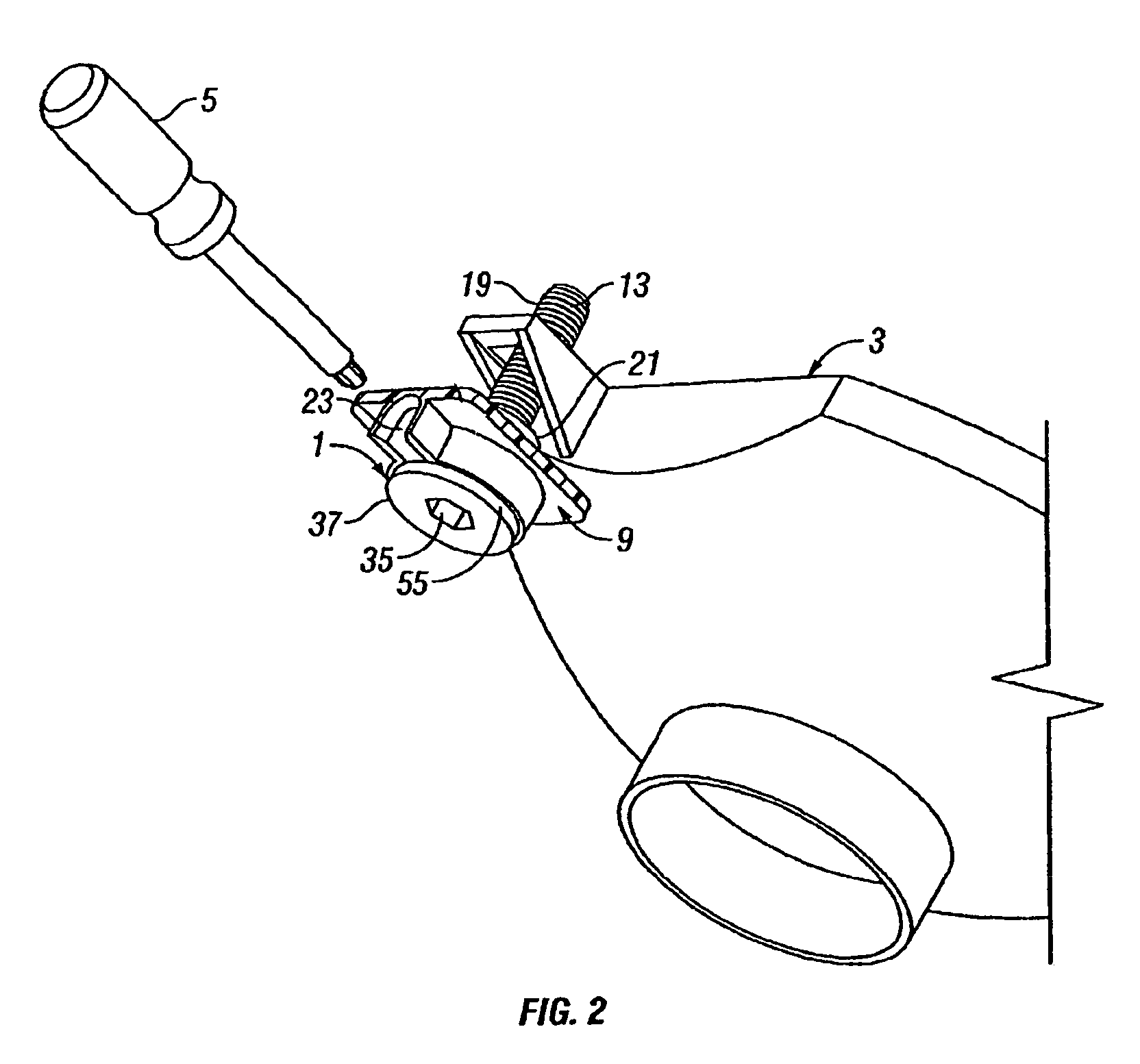 Gear screw adjuster