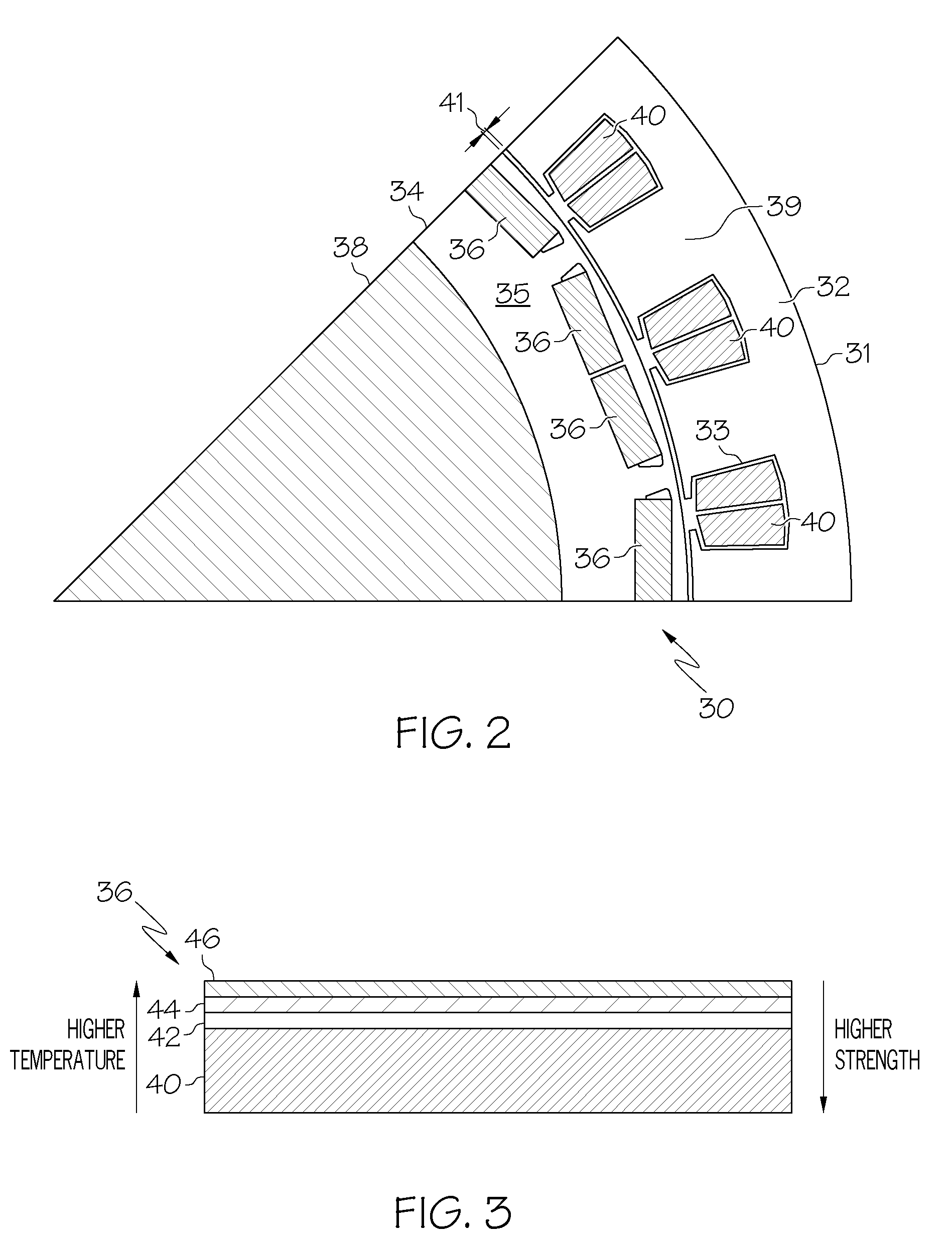 Multi-layer magnet arrangement in a permanent magnet machine for a motorized vehicle